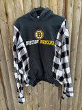 Upcycled Bruins hoodie - Medium