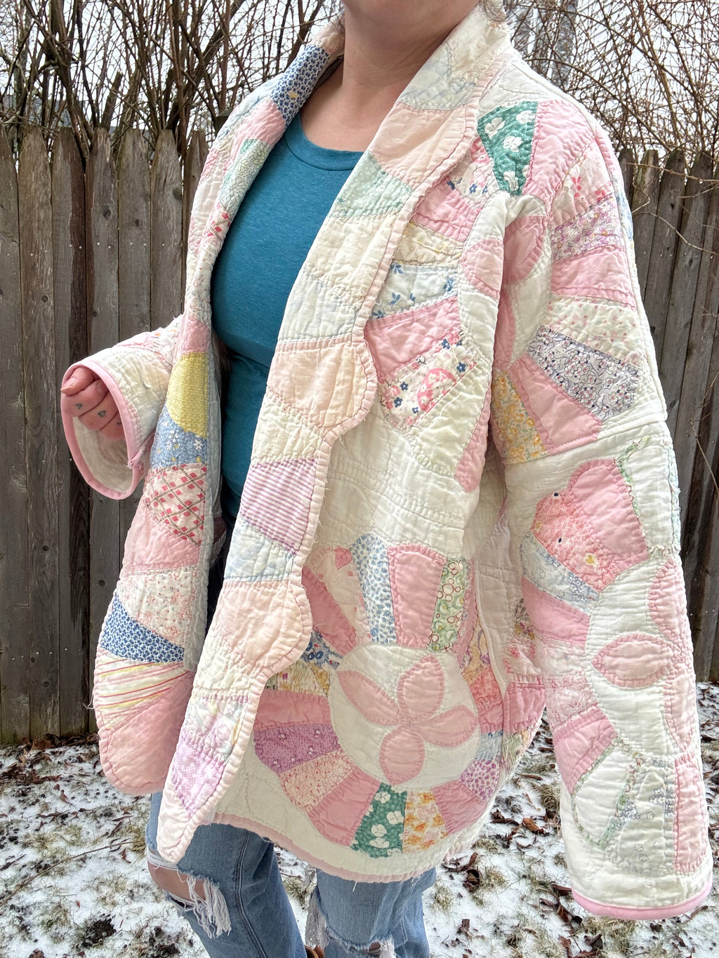 Mabel quilt cardigan - Oversized medium