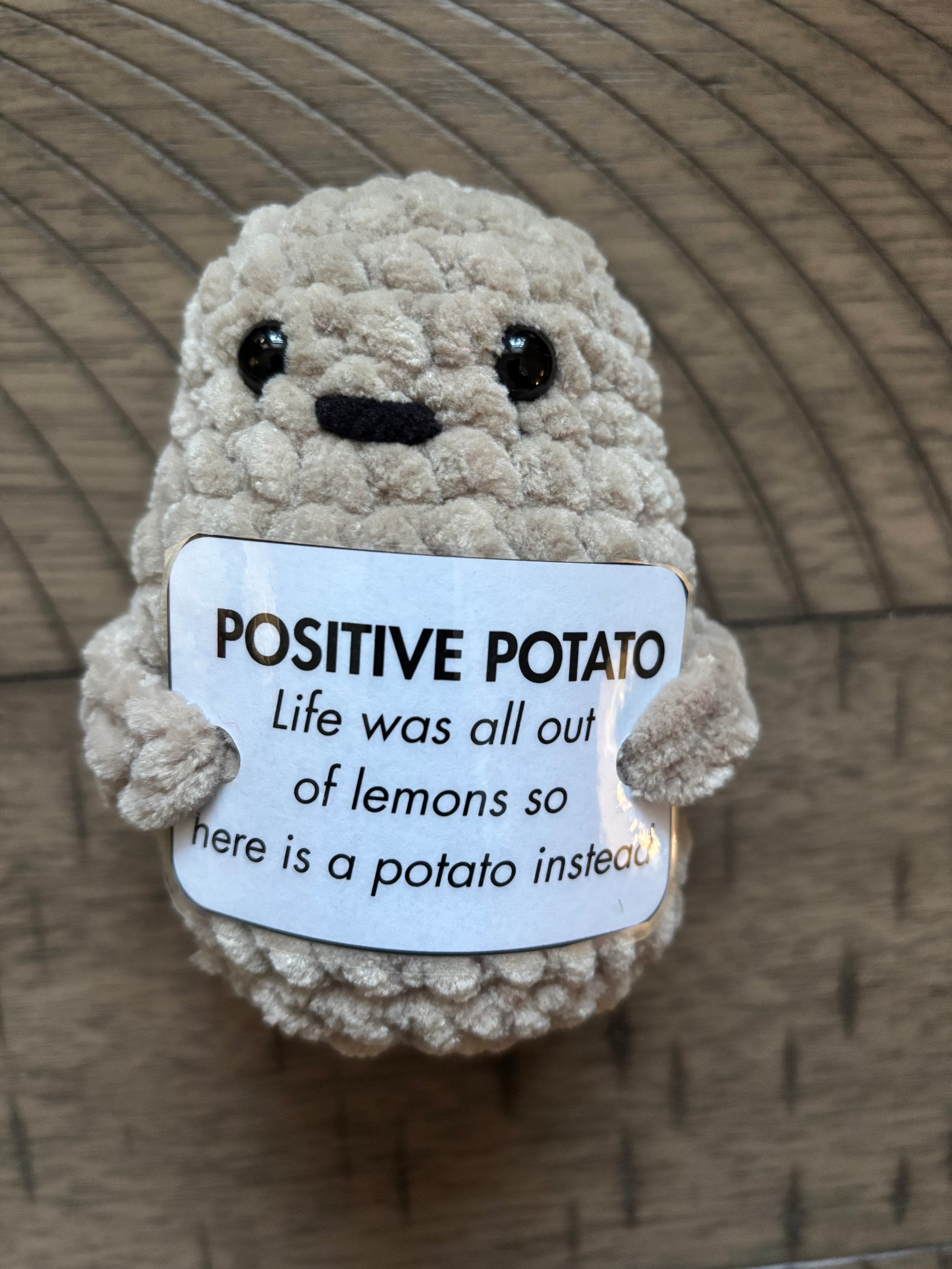 Punny potato plush