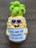 Punny pineapple plushie